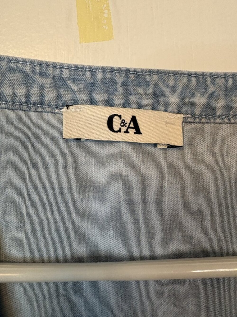 C&A Chambray Denim top - Picture 3 of 8